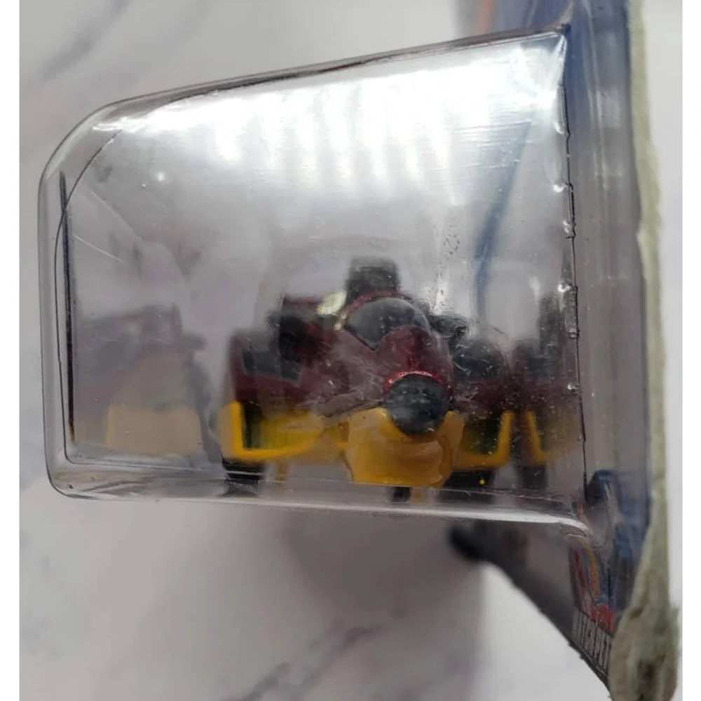 Hot Wheels 2000 Mainline XT-3 Red and Yellow With Chrome 5 Spoke Wheels #215